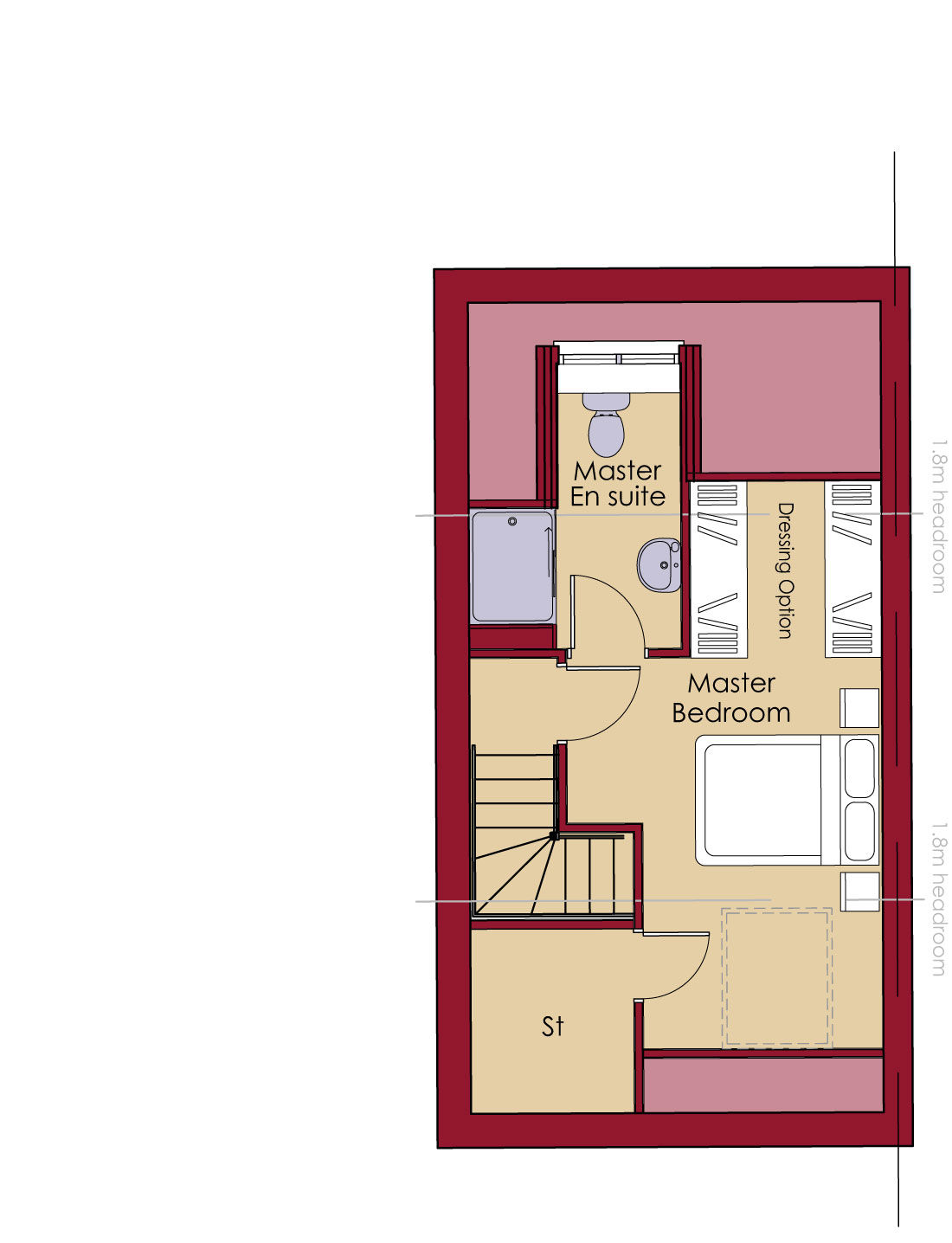Second floor floorplan