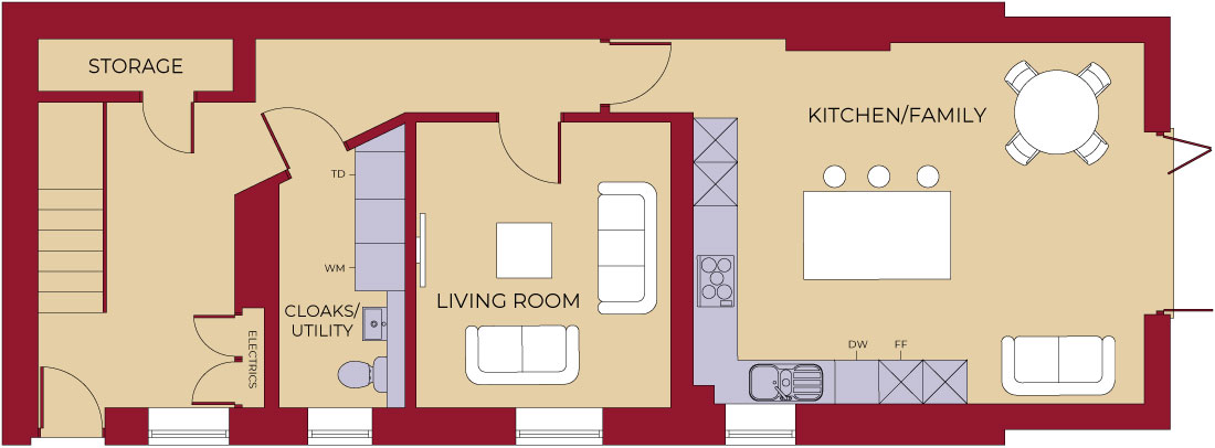 Ground floor floorplan